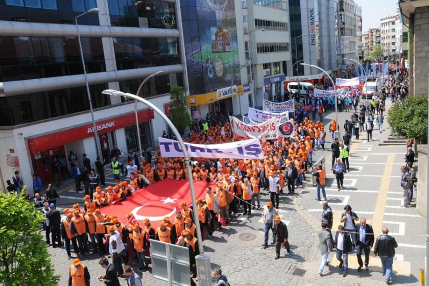 Trabzon’da 1 Mayıs kutlaması