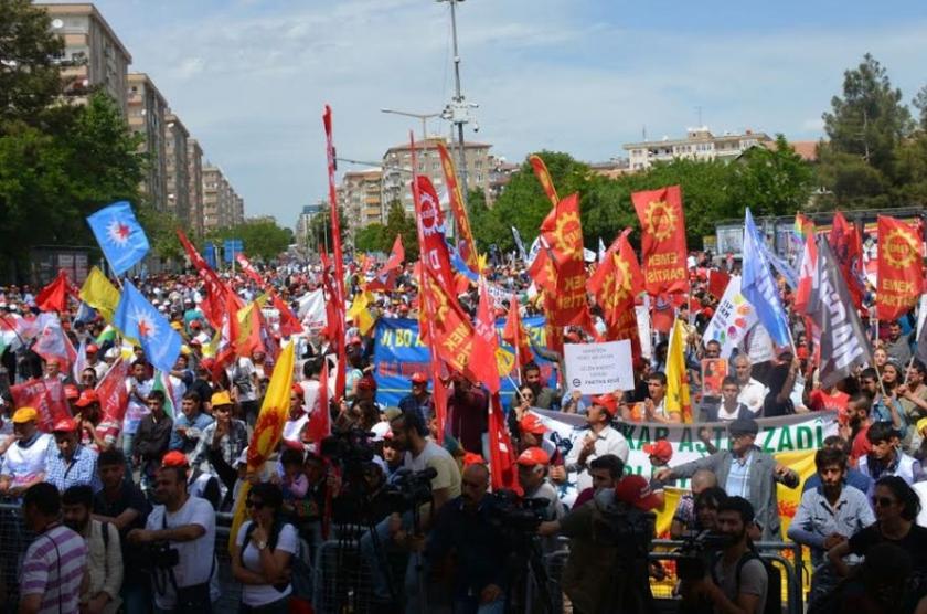 'İş cinayetlerine ve savaşa birlikte dur diyelim'