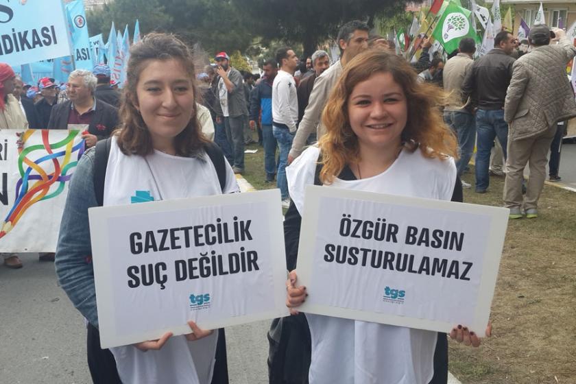 TGS’den Dünya Basın Özgürlüğü Günü'nde eylem çağrısı