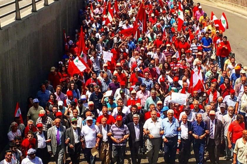 Lübnan'da 1 Mayıs: Demokratik ve laik bir Lübnan için