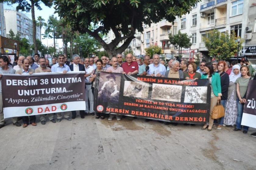 Mersin’de Dersim Katliamı 79. yılında kınandı