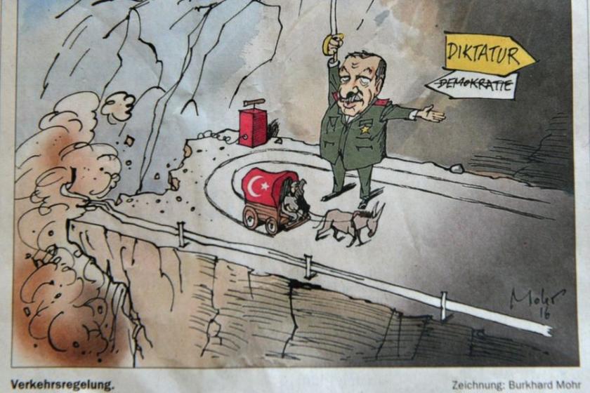 'Batı'nın Erdoğan kıskançlığı' karikatüre yansıdı!