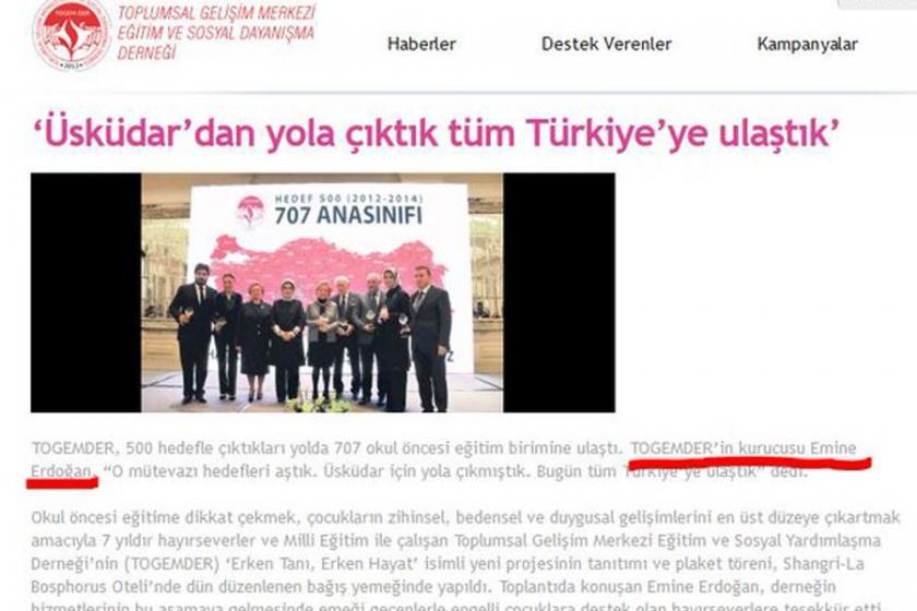 Zarrab'ın bağış yaptığı Togem-Der’in web sayfası kaldırıldı