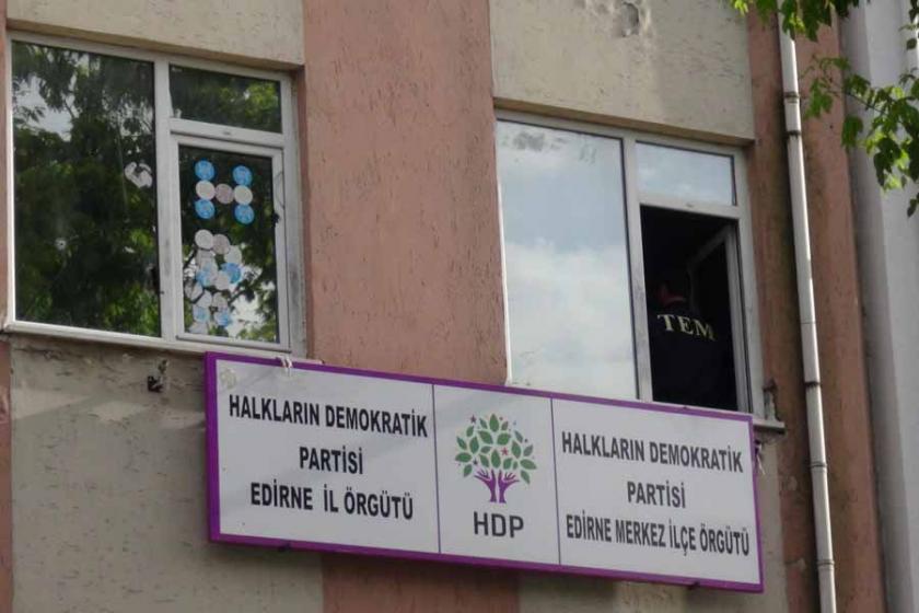 Edirne'de HDP eş başkanları gözaltına alındı