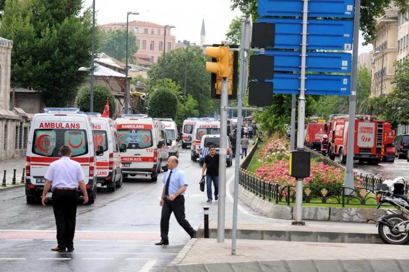 İstanbul'daki patlama sonrası gözaltı