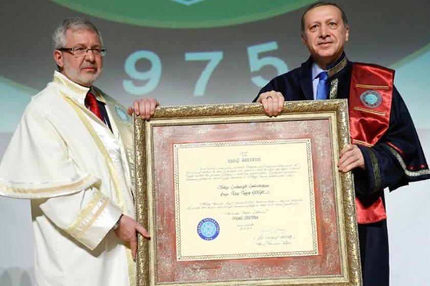 ÜNİVDER: Erdoğan üniversite mezunu değil