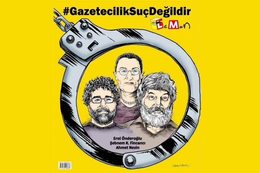 Leman'ın kapağı: #GazetecilikSuçDeğildir