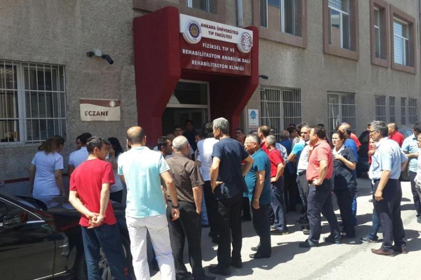 Ankara Üniversitesi Hastanesinde sürgün cinayeti: 4 ölü