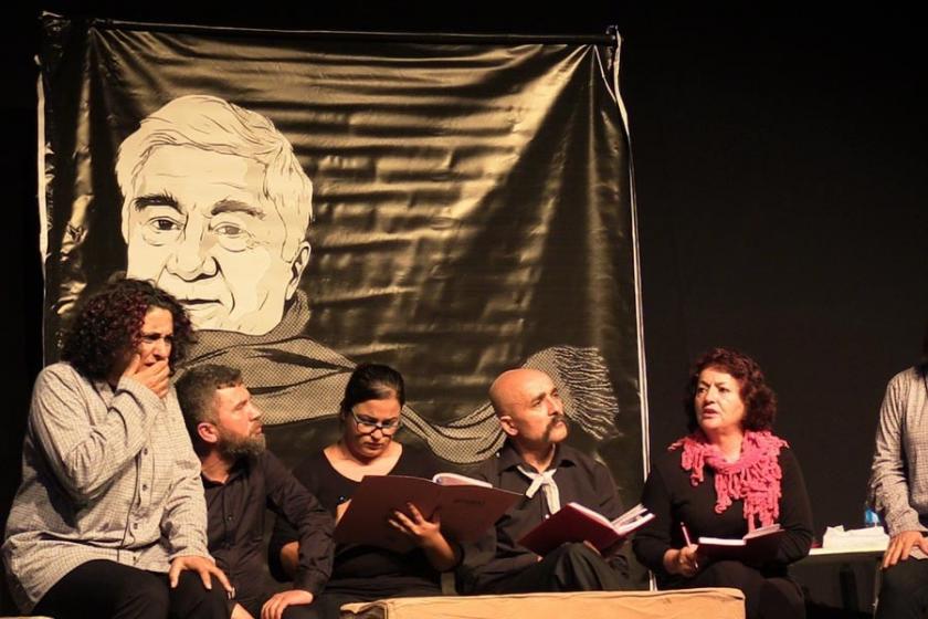 Antalya Eğitim Sen tiyatro topluluğundan dayanışma 