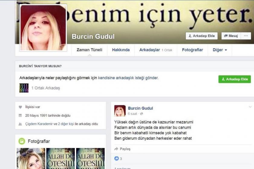 Facebook'ta paylaştığı yazının ardından intihar etti