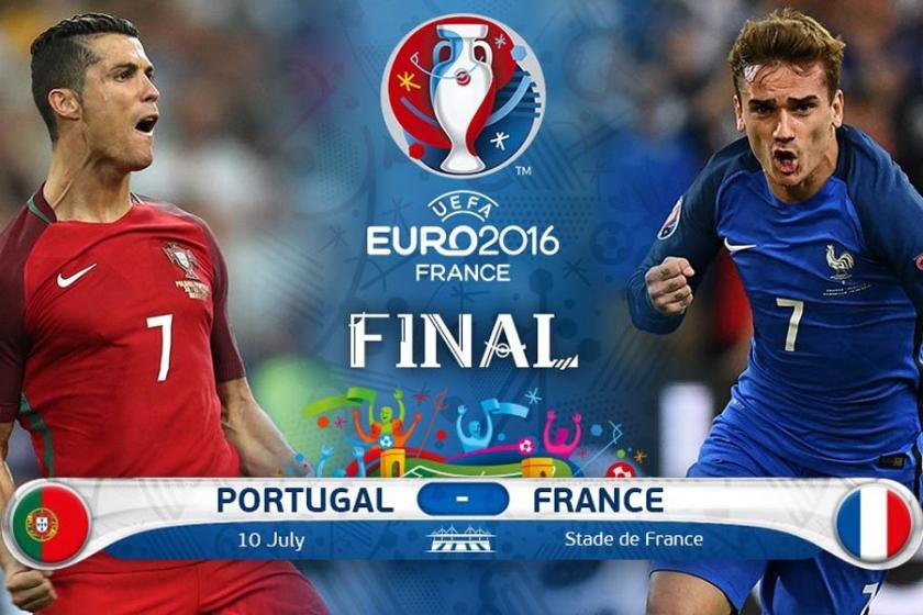 Euro 2016'da final günü: Fransa, Portekiz'e karşı