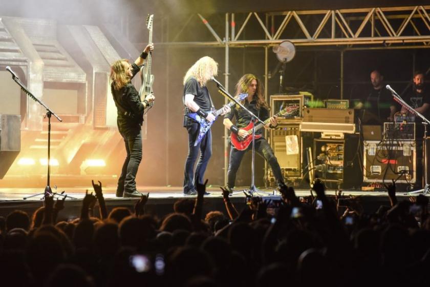 Megadeth, İstanbul'da konser verdi