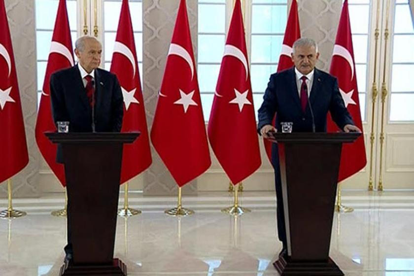 Yıldırım ve Bahçeli'den ortak açıklama