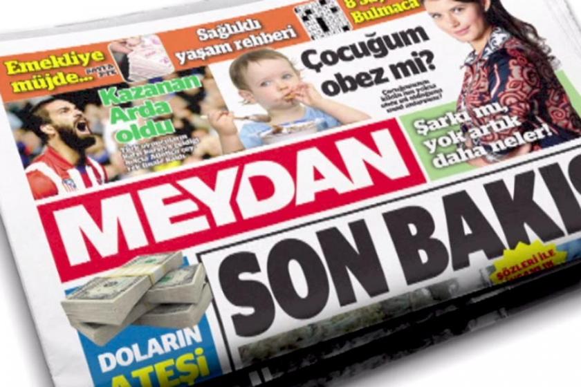 Polis Meydan Gazetesi'ni bastı