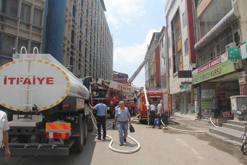 Adana'da yangın: 30 Suriyeli çocuk ölümden döndü