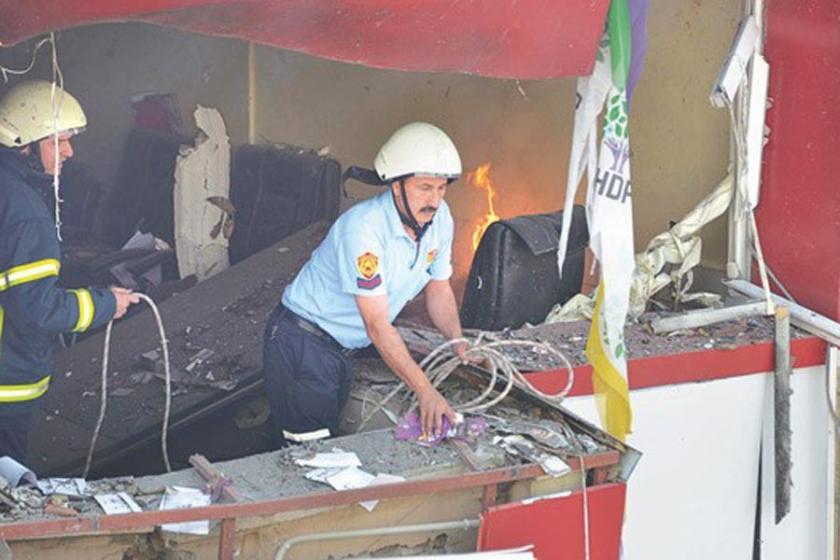 HDP binasına bombaya tazminat yok