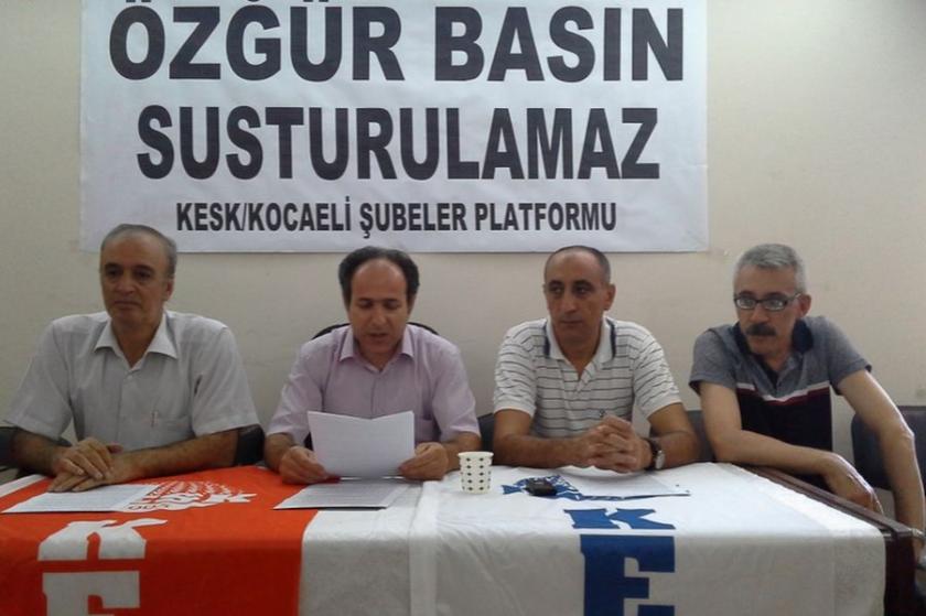 KESK Kocaeli Şubeler Platformu: Özgür basın susturulamaz