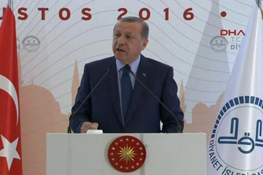 Erdoğan: Ben de maalesef bu örgüte yardımcı oldum