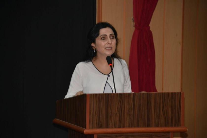 Figen Yüksekdağ, savcılıkta ifade veriyor