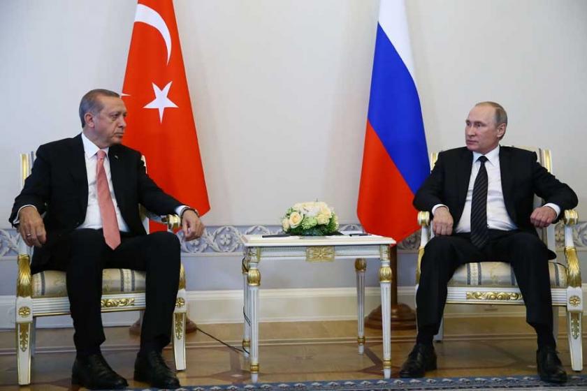 Cumhurbaşkanı Erdoğan, Putin'le görüştü