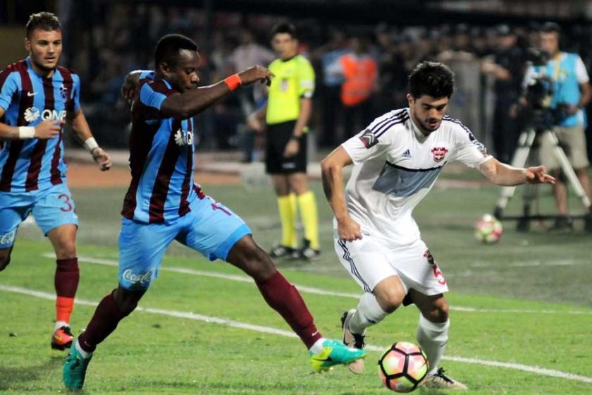 Gaziantepsor, Trabzonspor'u 1-0 mağlup etti