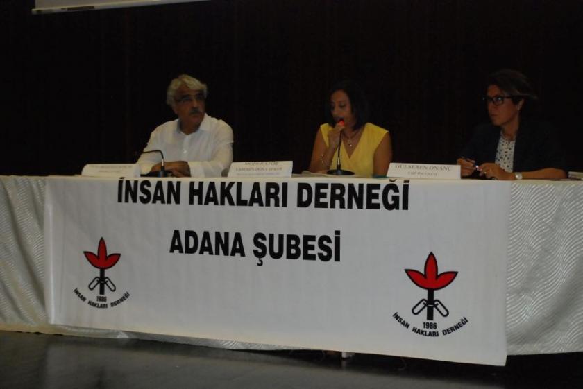 Adana’da 'Barış insan hakkıdır' paneli düzenlendi