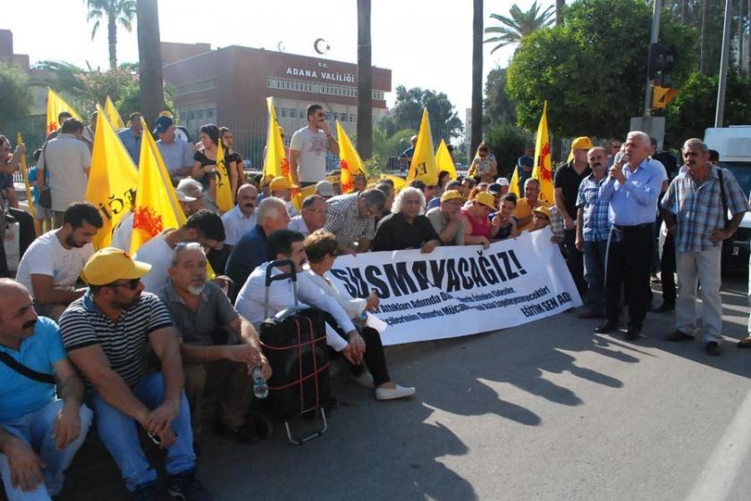 Adana Eğitim Sen: Açığa almalar tüm toplumu ilgilendiriyor
