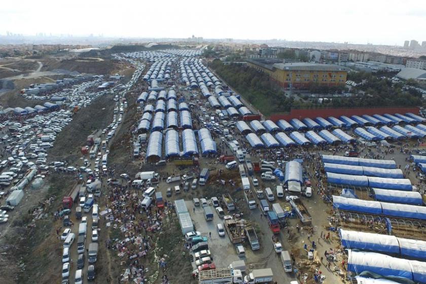 Kurban kesim bölgeleri doldu taştı