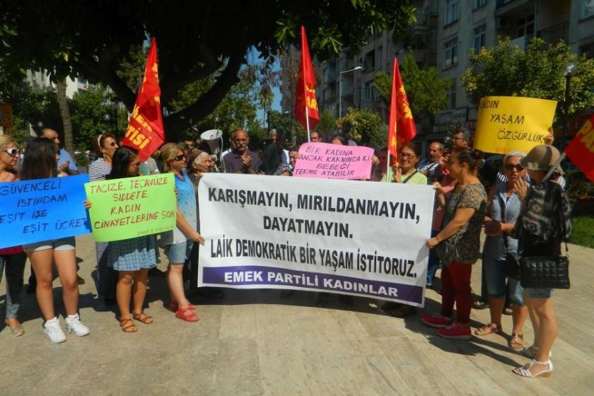 EMEP'li kadınlar: Yaşamımıza karışmayın, mırıldanmayın!