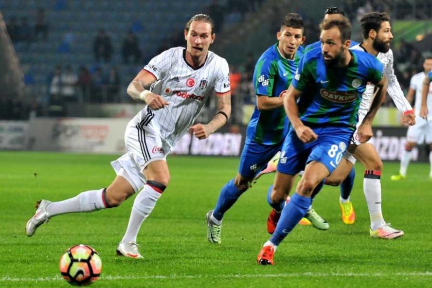 Beşiktaş, Çaykur Rizespor'u tek golle geçti