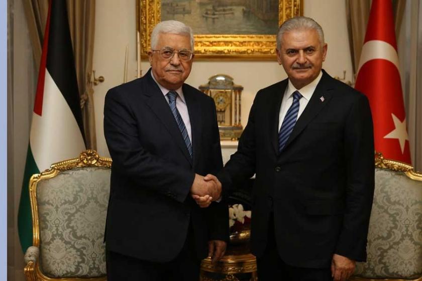 Başbakan Yıldırım, Filistin Devlet Başkanı Abbas'la görüştü