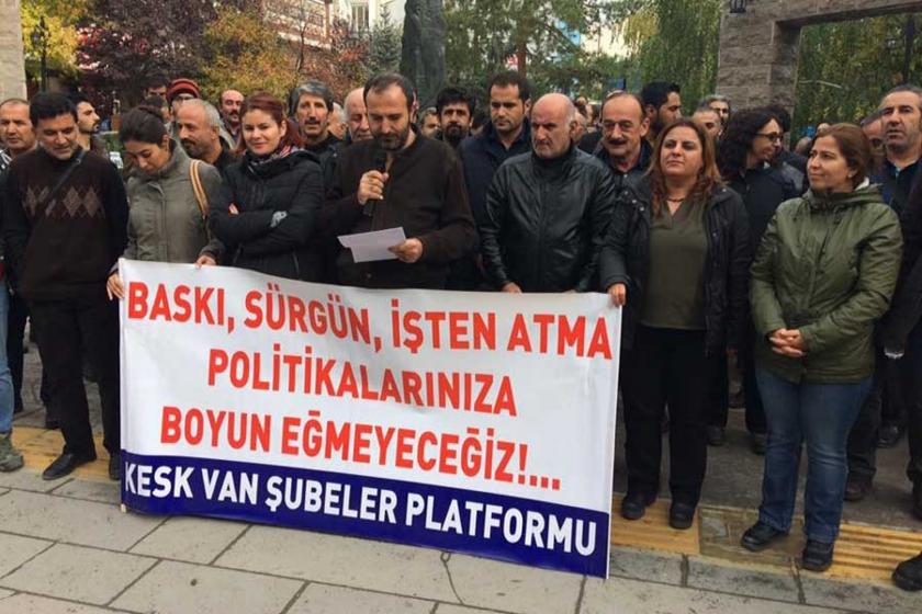 KHK ve OHAL uygulamarı Van’da protesto edildi