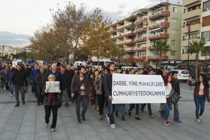 Medyaya baskı Çanakkale’de protesto edildi 