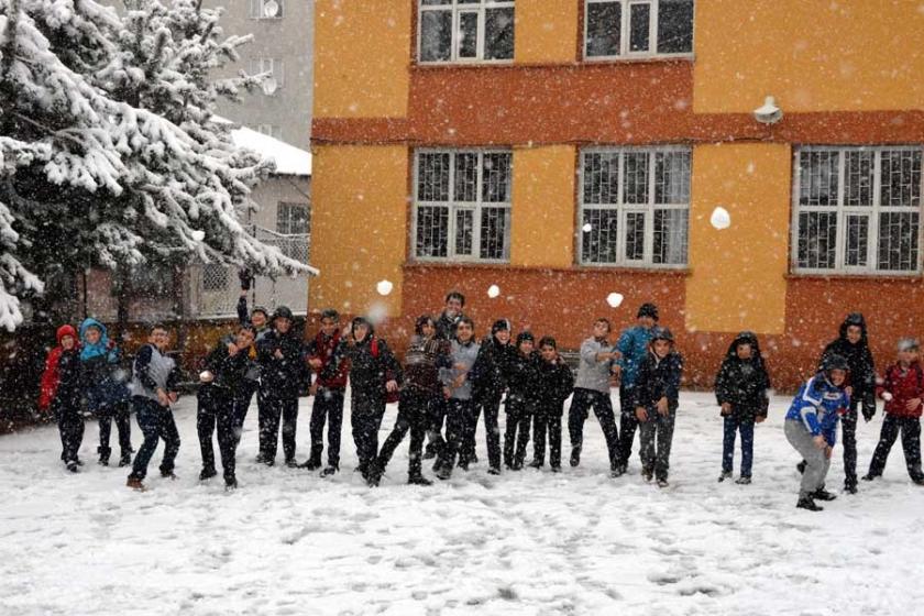 Erzurum, Ardahan, Kars ve Ağrı'ya kar yağdı