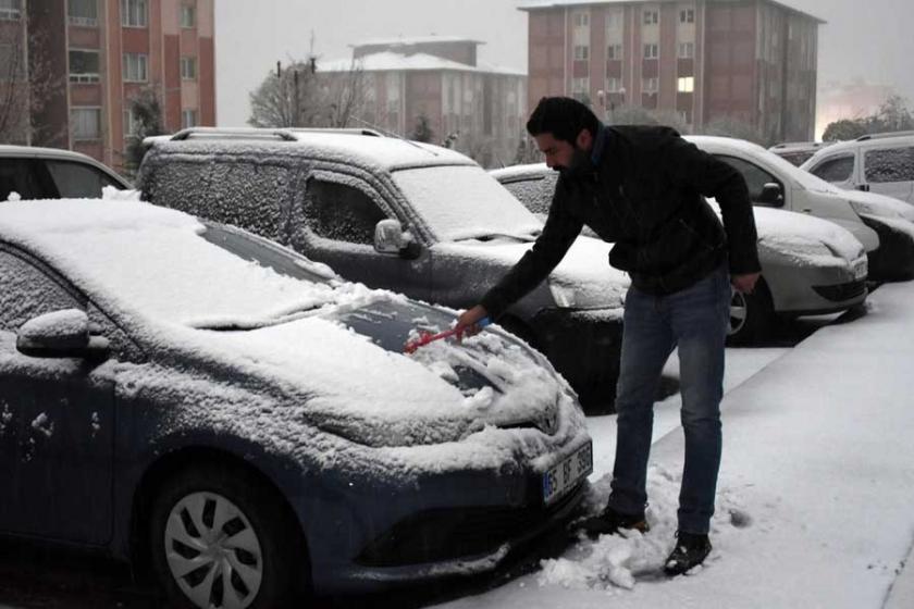 Van'da kar yağışı etkili oldu