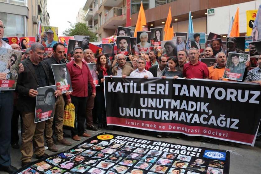 İzmir'de 10 Ekim protestosuna 301'den soruşturma açıldı