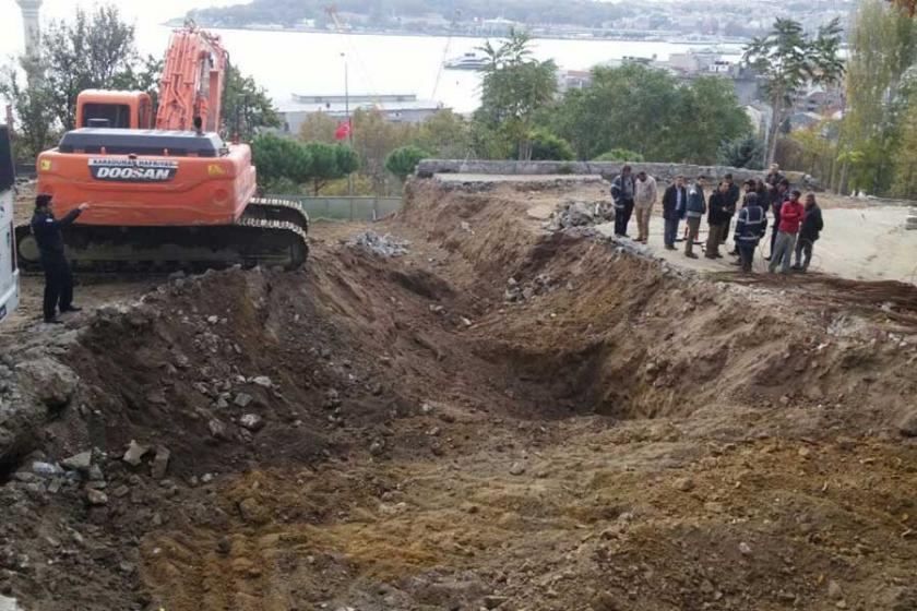 Beyoğlu Belediyesi: İnşaatın arkeolojik alanla ilgisi yok