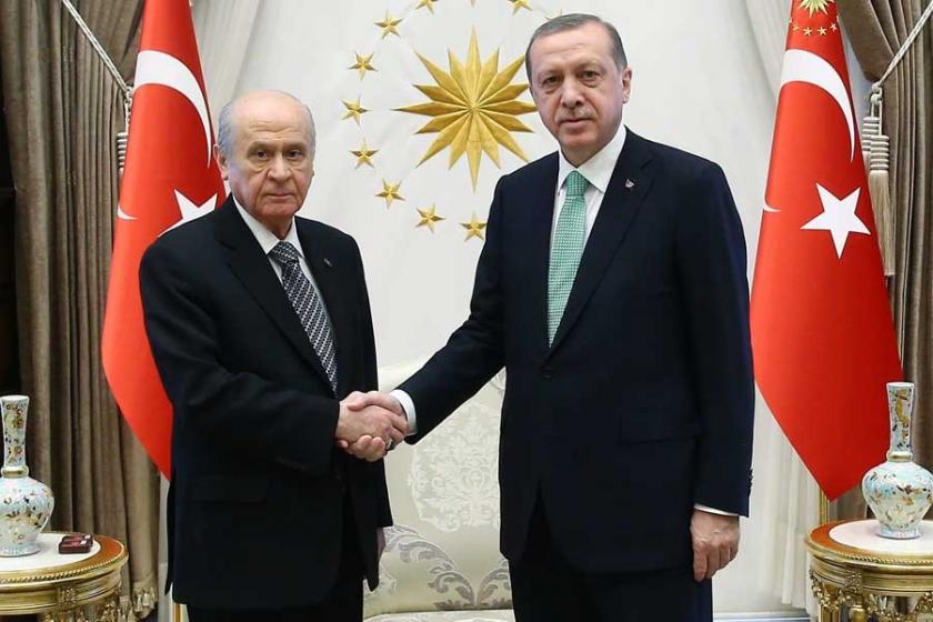 Cumhurbaşkanı Erdoğan, MHP Lideri Bahçeli'yle görüştü