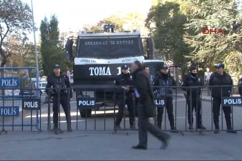 HDP Genel Merkezi önünde polis ablukası!