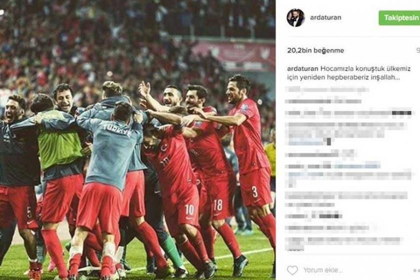 Arda Turan milli takıma yeniden çağrıldı