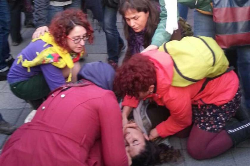 Kadınlar, tutuklanan kadın vekiller için eylem yaptı