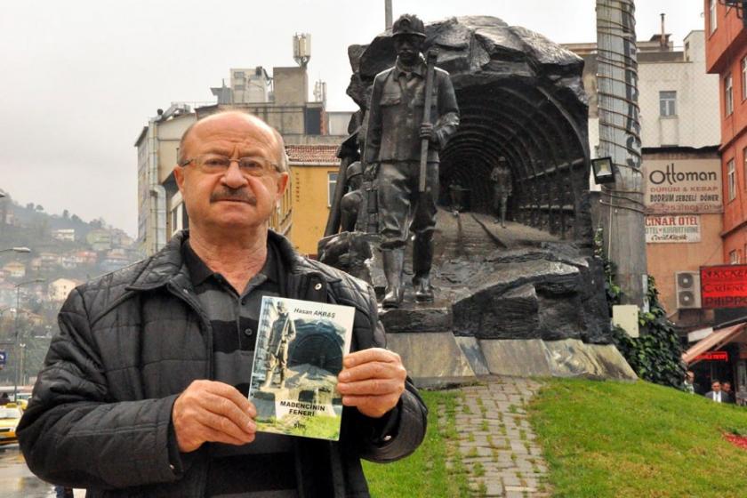 Emekli madenci şiir kitabı çıkardı