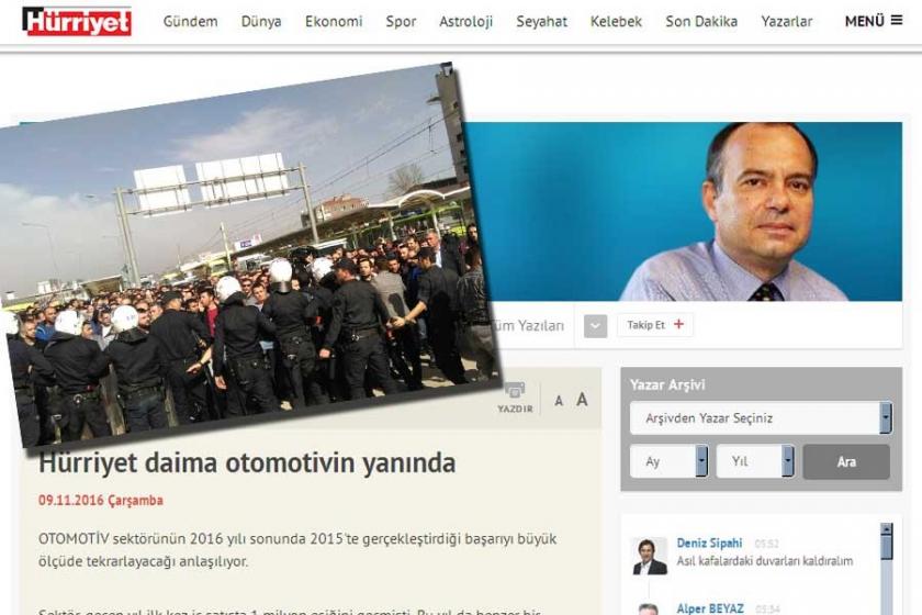 Patronların Hürriyet’i varsa, işçilerin Evrensel’i var