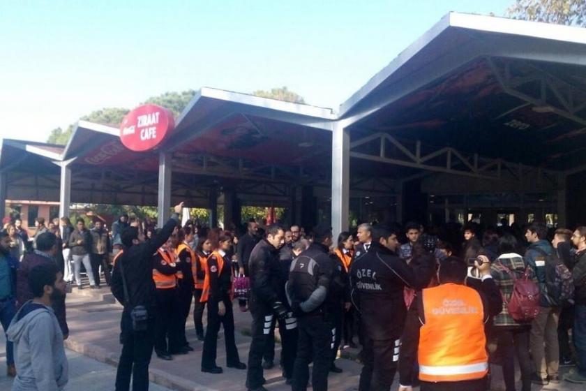 Ege Üniversitesinde 7 öğrenci gözaltına alındı