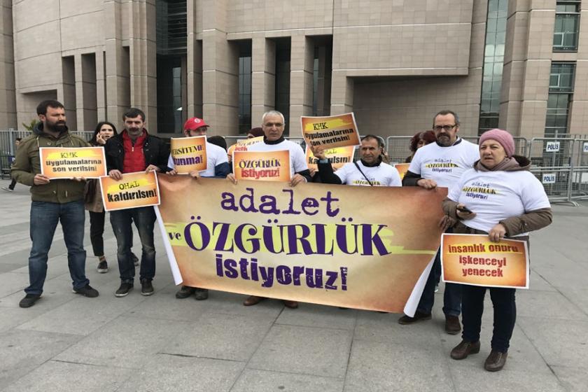 'Adalet ve Özgürlük' nöbeti sürüyor