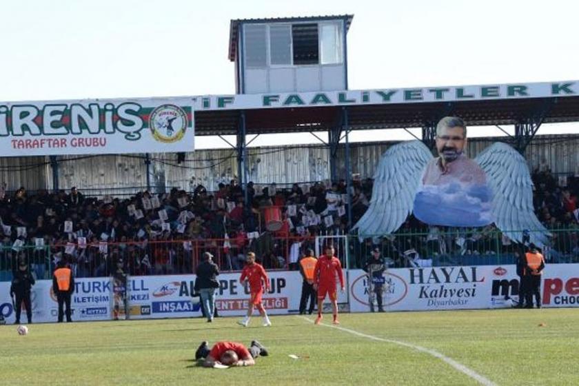 Amedspor taraftarı Tahir Elçi’yi andı 