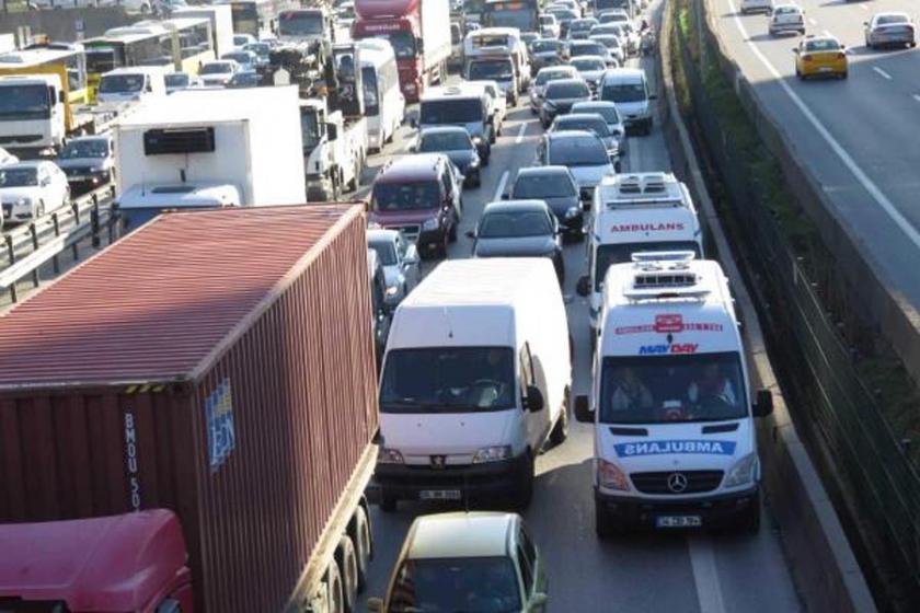 Anadolu yakasında trafik çilesi