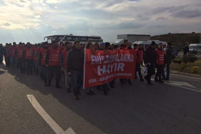 Gebze Schneider Elektrik işçileri Günsan için iş bıraktı