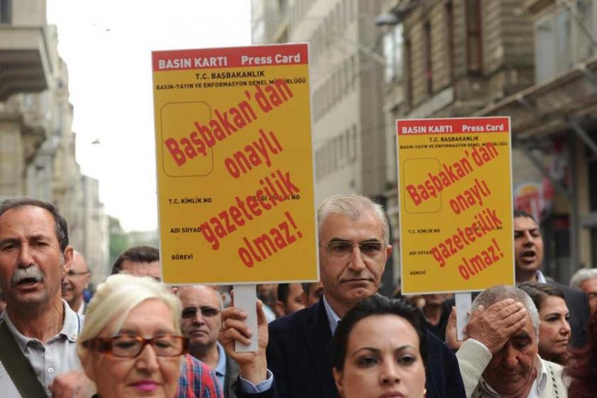 'Sarı basın kartı gazetecilik ruhsatı değildir'