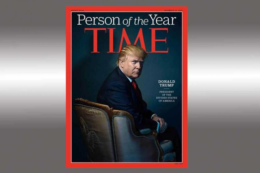 TIME dergisi yılın kişisi olarak Donald Trump’ı seçti